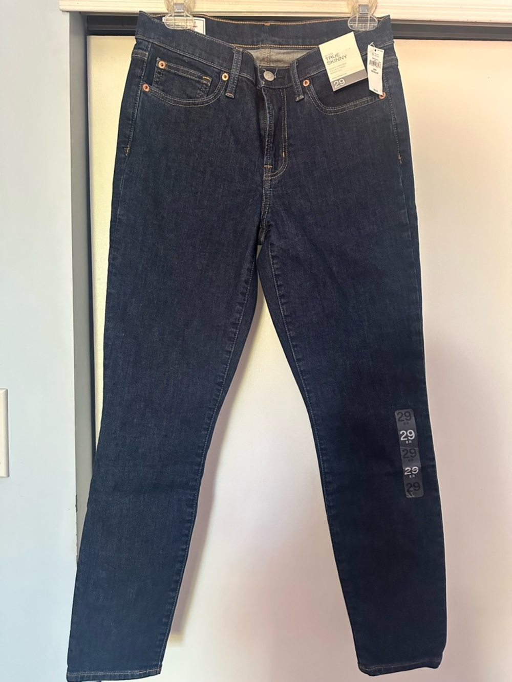 GAP Women's Skinny Jeans - Dark Indigo